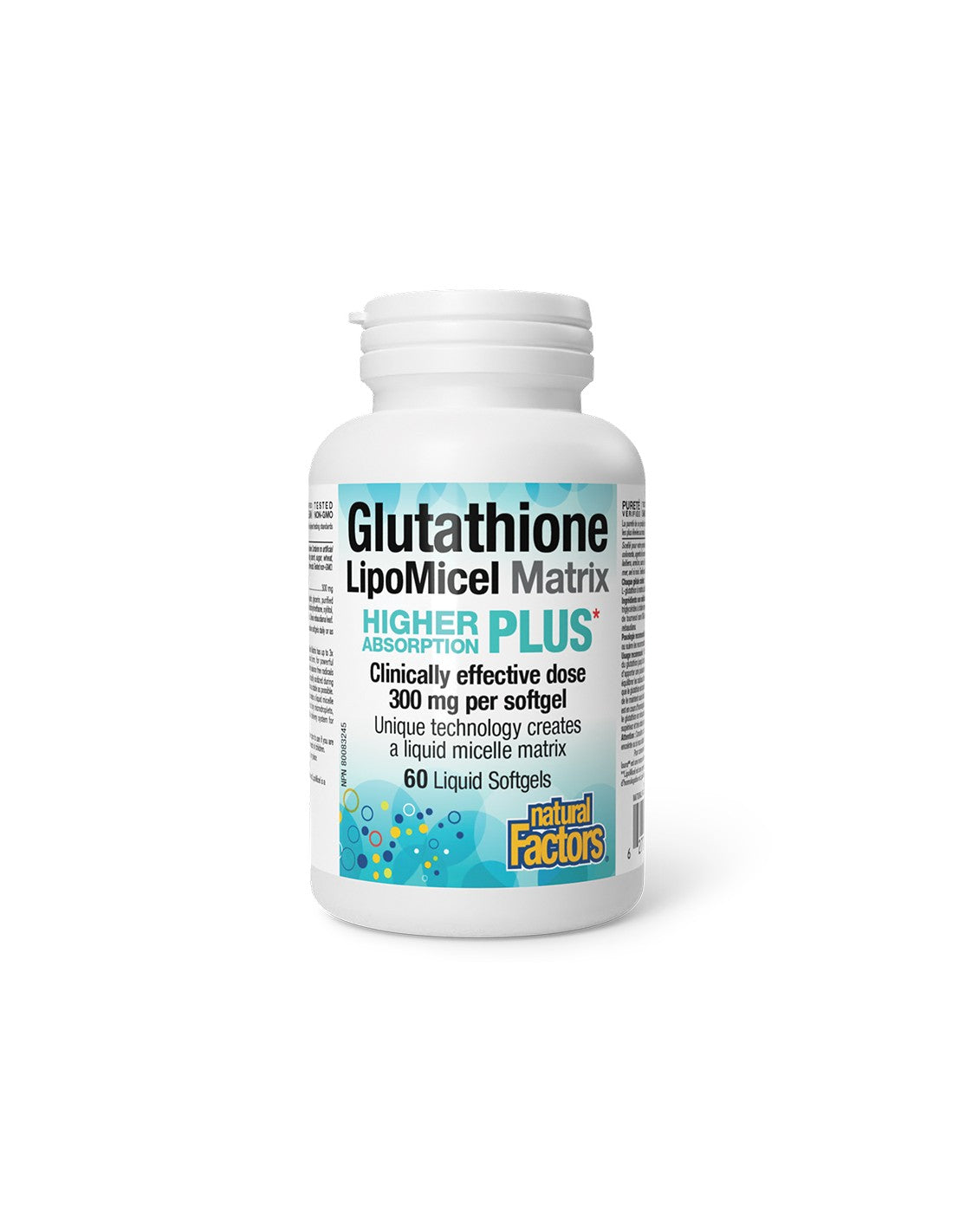 Glutathione LipoMicel Matrix 300 mg - 60 Гел капсули