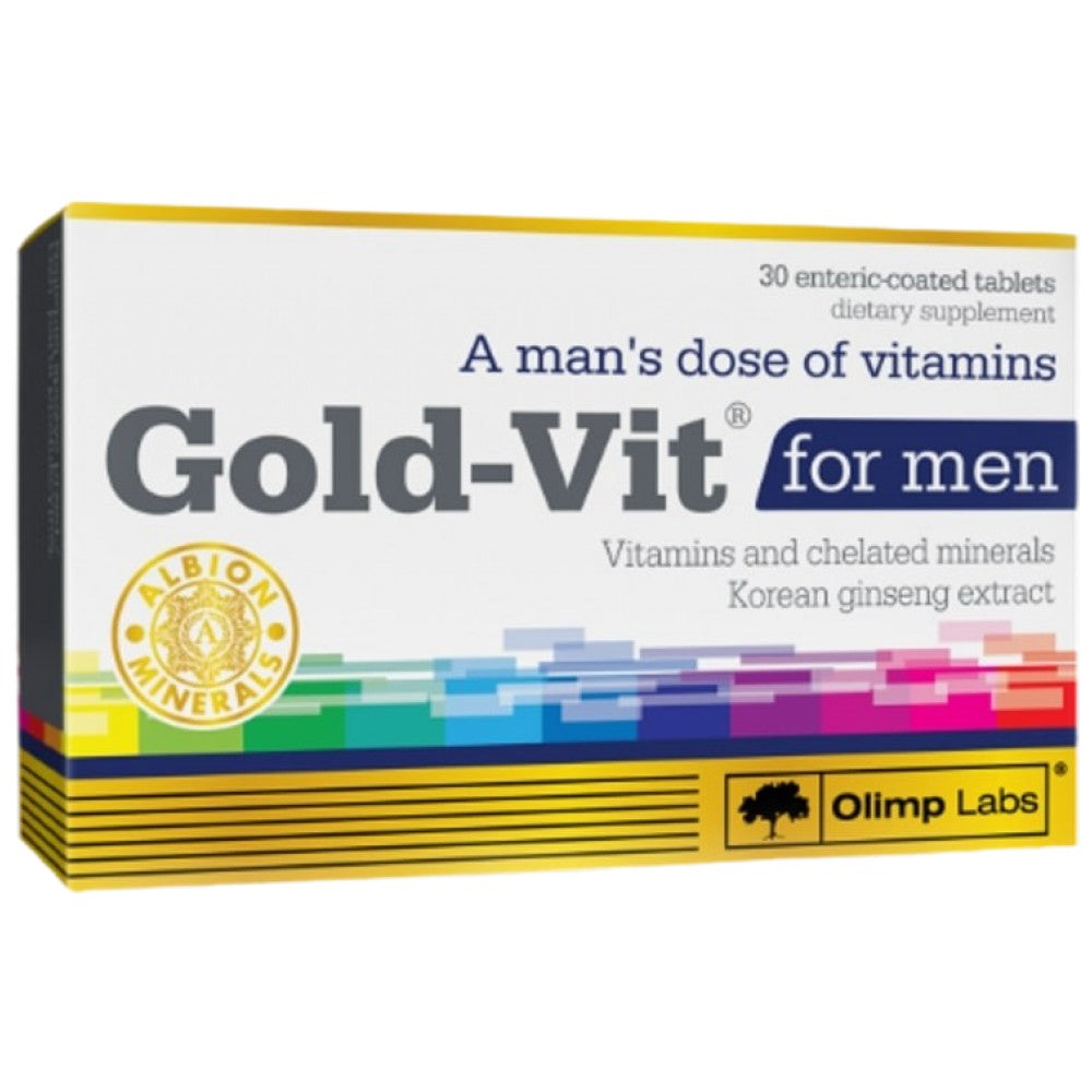 Gold Vit For Men - 30 Таблетки