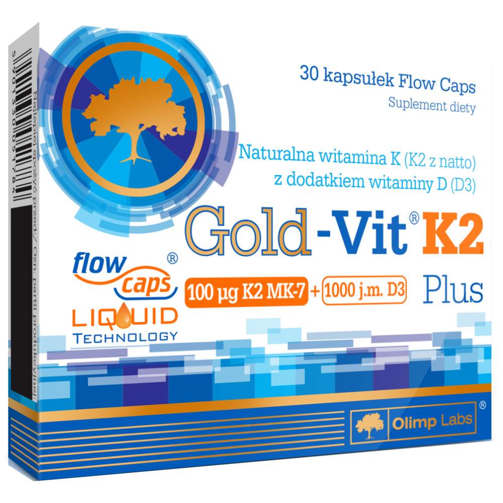 GOLD-Vit K2 Plus 30 κάψουλες