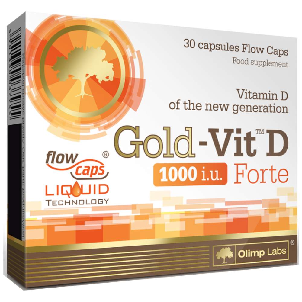 GOLD-Vit D Forte 1000 IU 30 κάψουλες