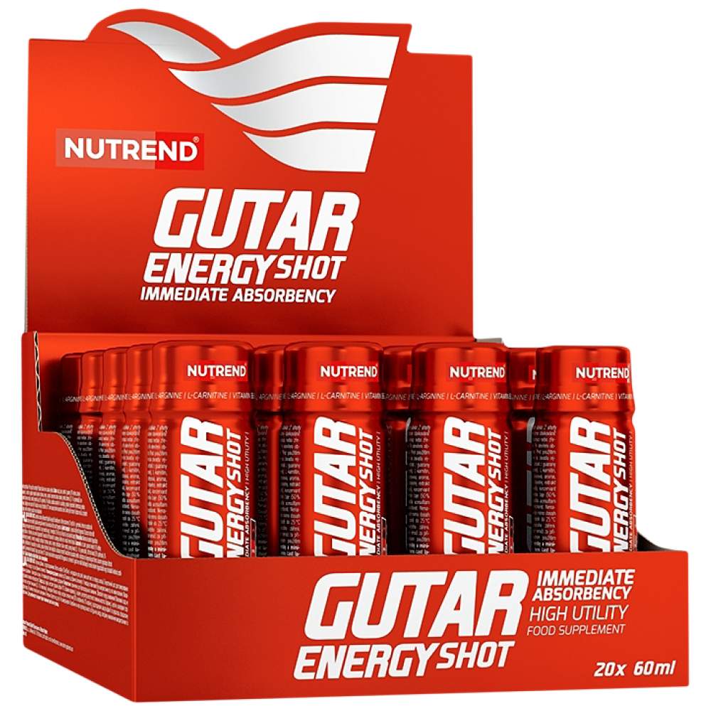 Gutar Energy Shot 60 ml - 20 x 60 мл