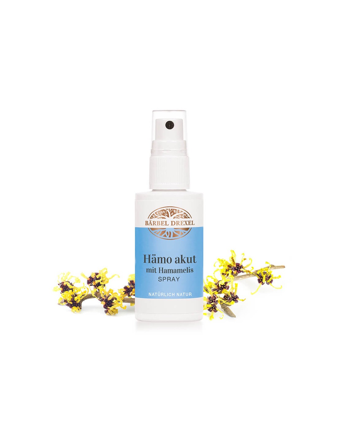 Hämo akut mit Hamamelis Spray/ Spray de corp pe bază de plante împotriva hemoroizilor, 50 ml Bärbel Drexel