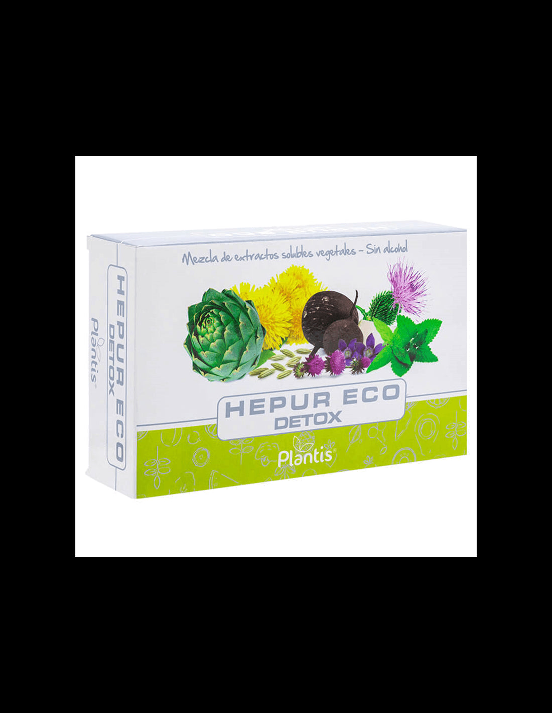 Hepur Eco Detox/ Herbal detox mix, 20 αμπούλες για να πιείτε Artesania