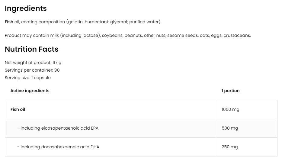 Omega 3 Extreme | 75% EPA + DHA - 90 Гел капсули