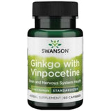 Ginkgo with Vinpocetine (Τυποποιημένο) 40 mg - 60 κάψουλες