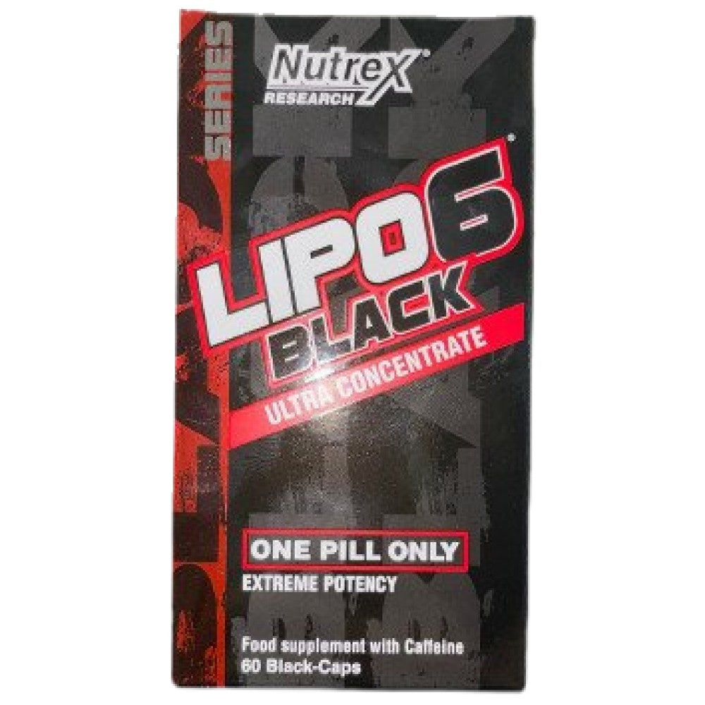 Lipo-6 Black Ultra Concentrate | Extreme Potency 60 κάψουλες