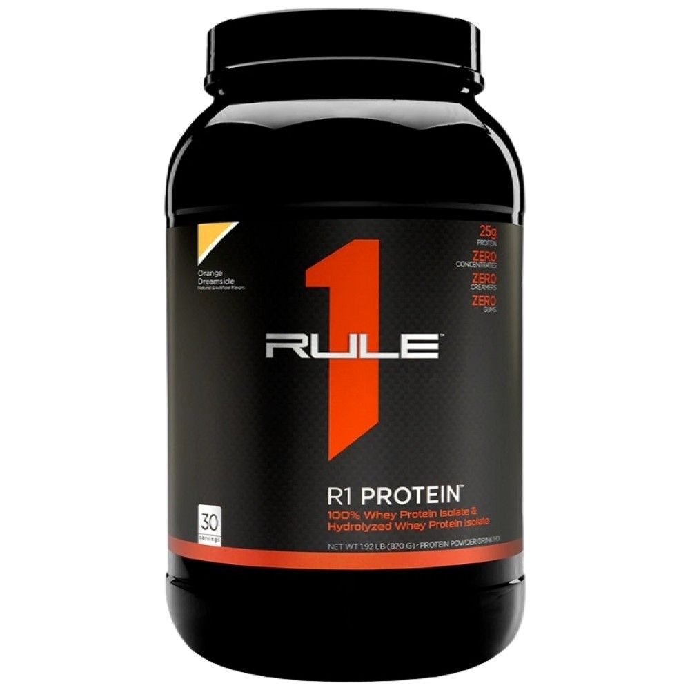 R1 Protein | 100% Whey Isolate & Whey Hydrolysate - 855-930 грама