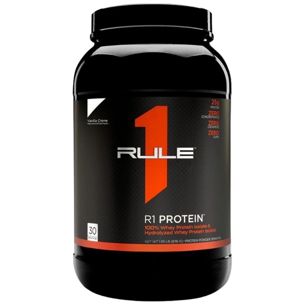 R1 Protein | 100% Whey Isolate & Whey Hydrolysate - 855-930 грама