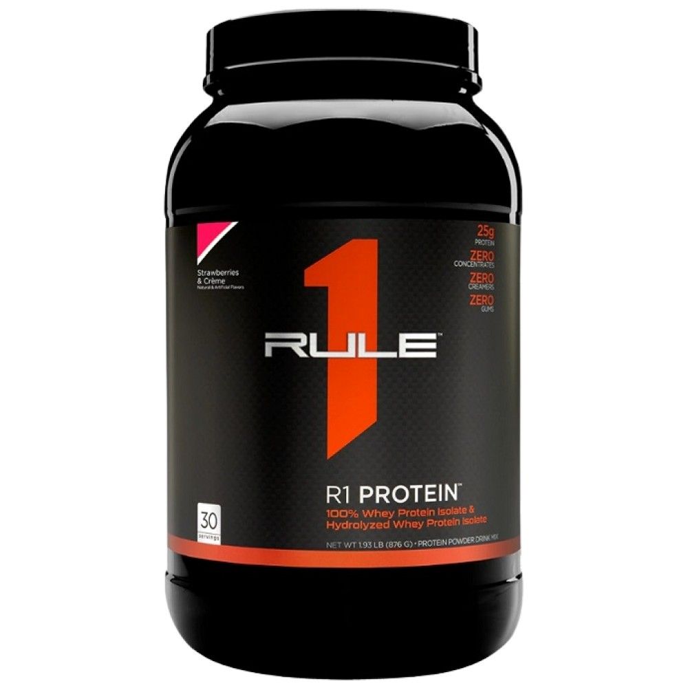 R1 Protein | 100% Whey Isolate & Whey Hydrolysate - 855-930 грама