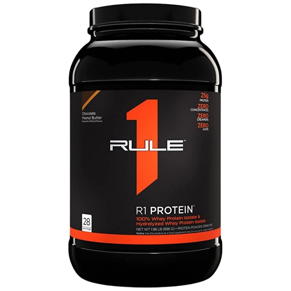 R1 Protein | 100% Whey Isolate & Whey Hydrolysate - 855-930 грама