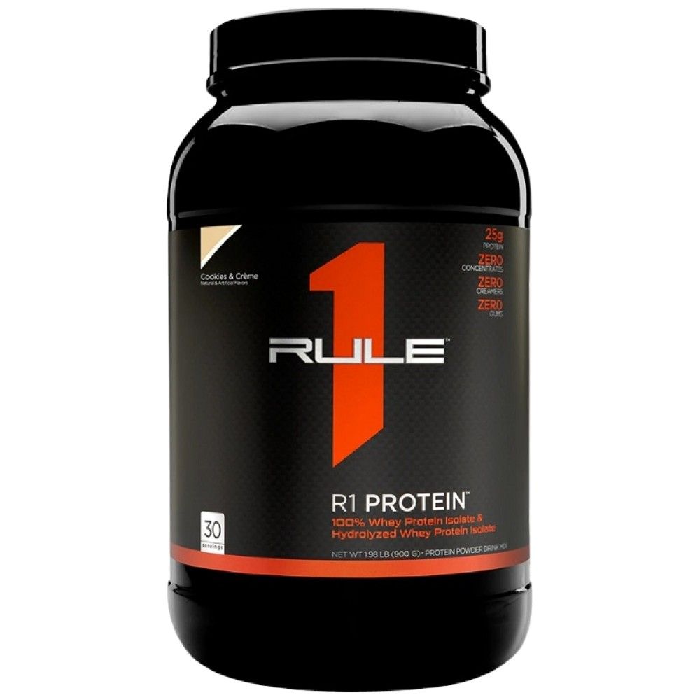 R1 Protein | 100% Whey Isolate & Whey Hydrolysate - 855-930 грама