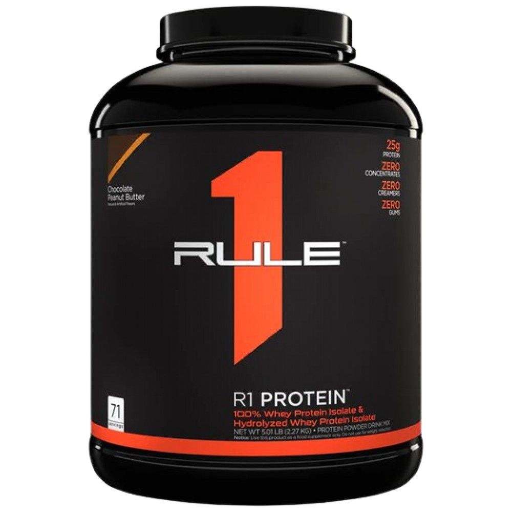 R1 Protein | 100% Whey Isolate & Whey Hydrolysate - 855-930 грама