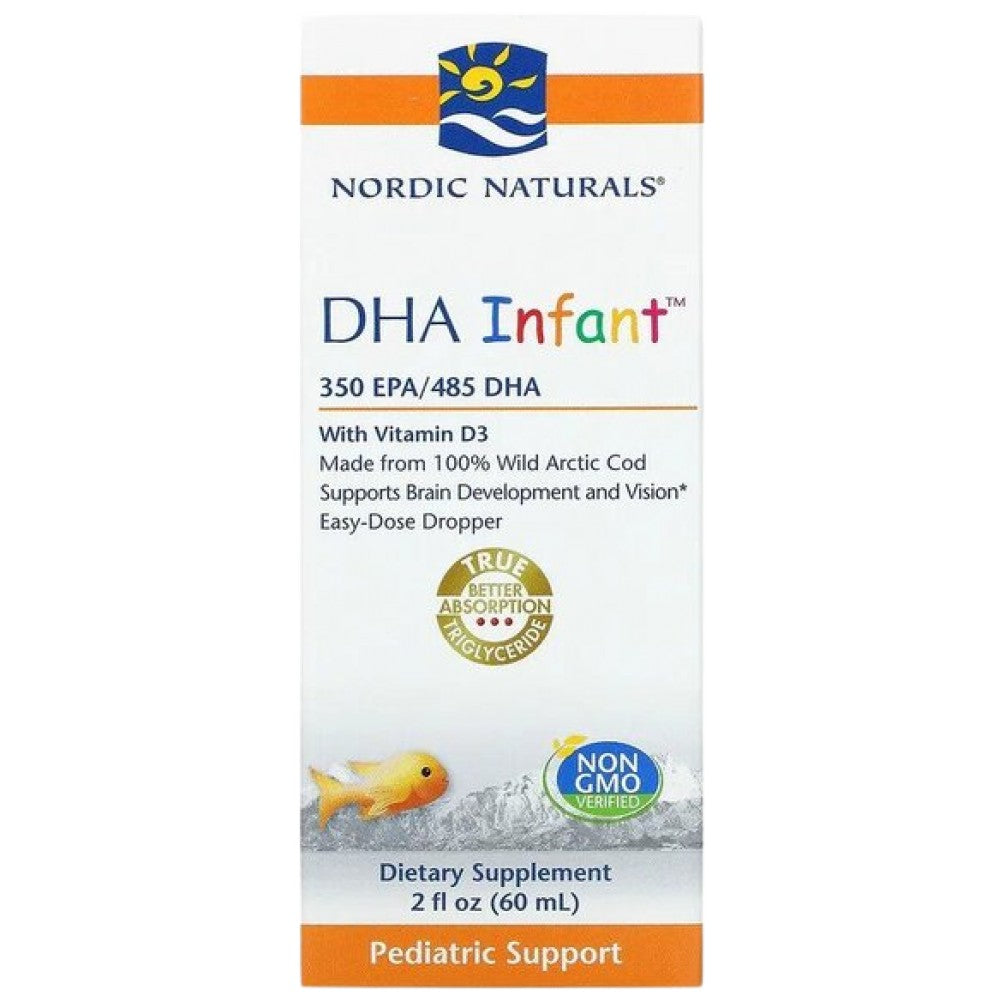 DHA Βρέφος | 350 mg EPA / 485 mg DHA - 60 ml