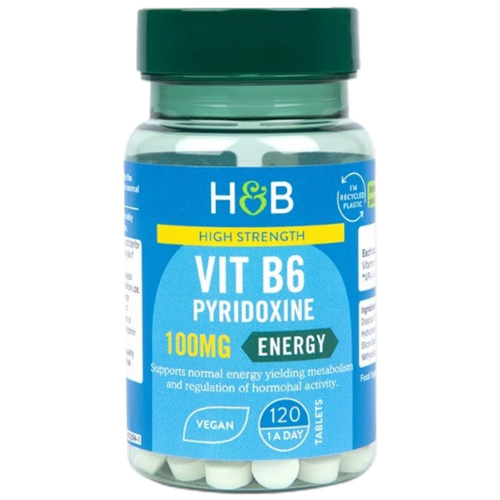 Vitamin B6 / Pyridoxine 100 mg - 120 Таблетки