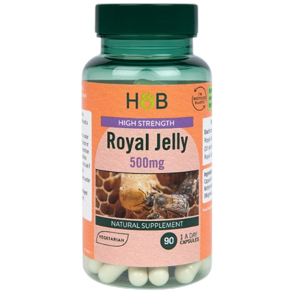 High Strength Royal Jelly 500 mg - 90 капсули