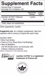 Diet Liposan Ultra 500 mg 240 κάψουλες