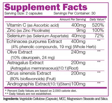 Immune Defense Complex 60 κάψουλες