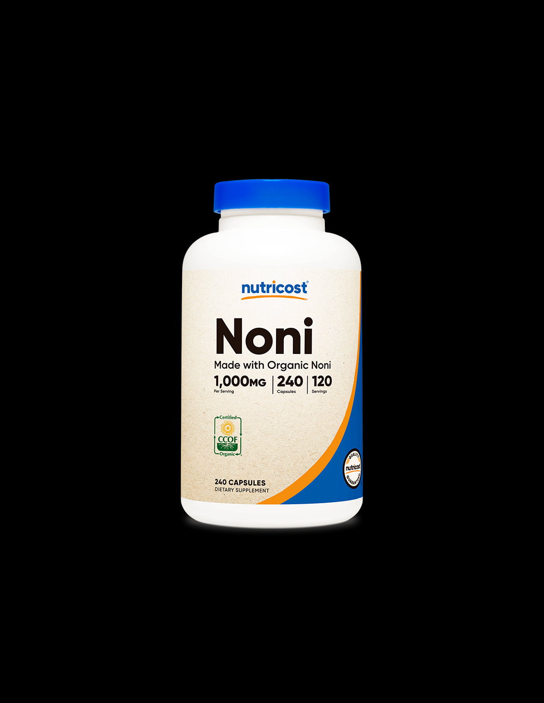 Immunity - Noni Fruit, 500 mg x 240 κάψουλες Nutricost