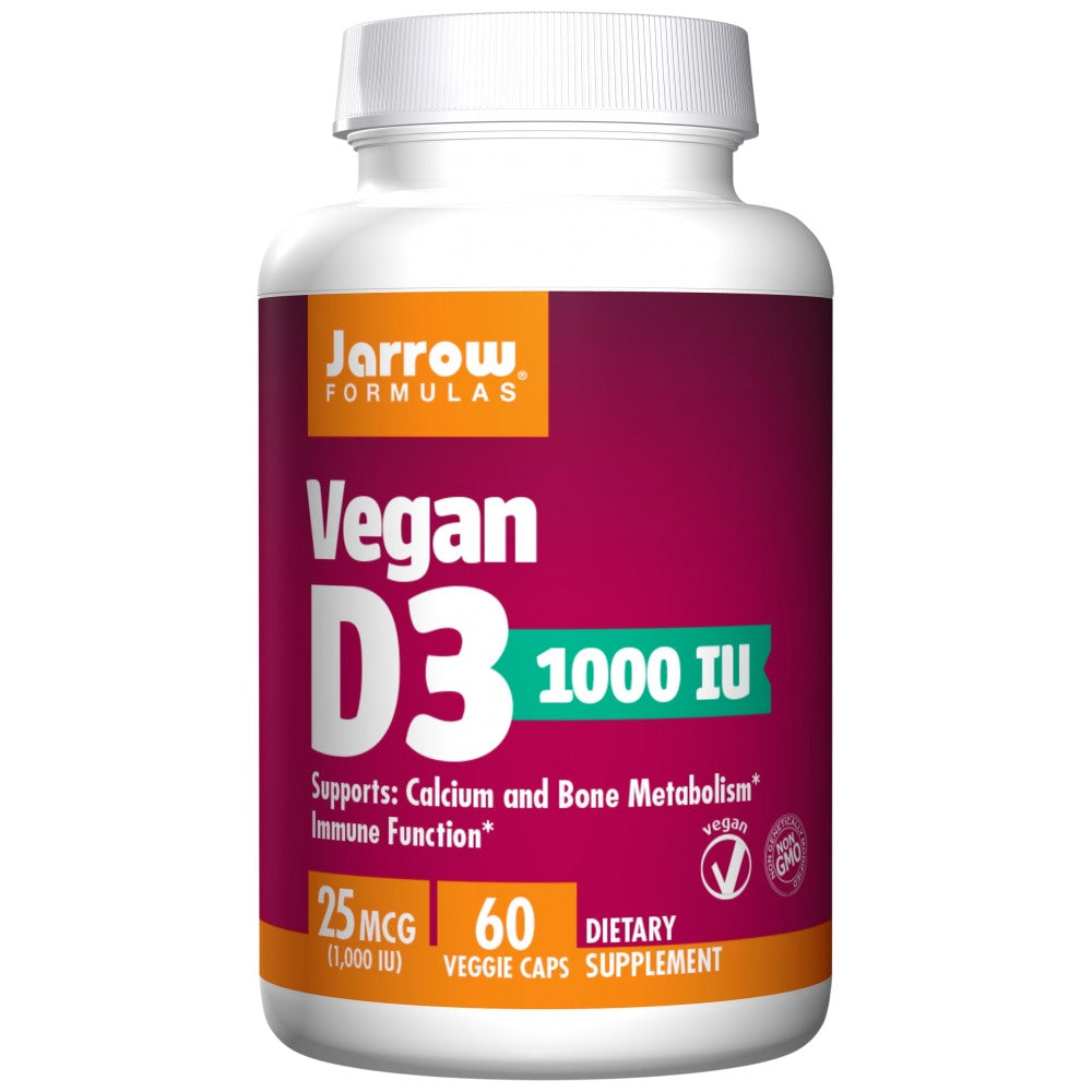 Vegan Vitamin D3 1000 IU 60 капсули