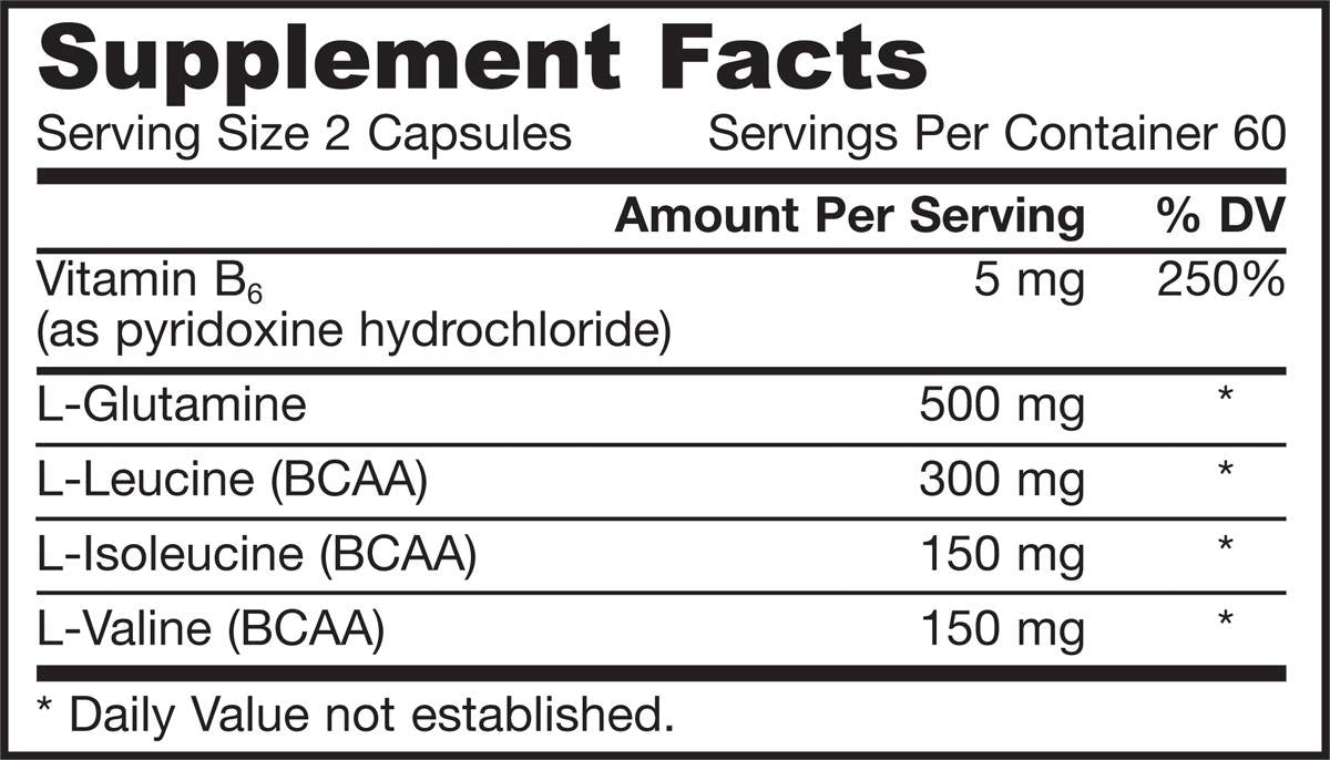 BCAA / Glutamina 120 capsule