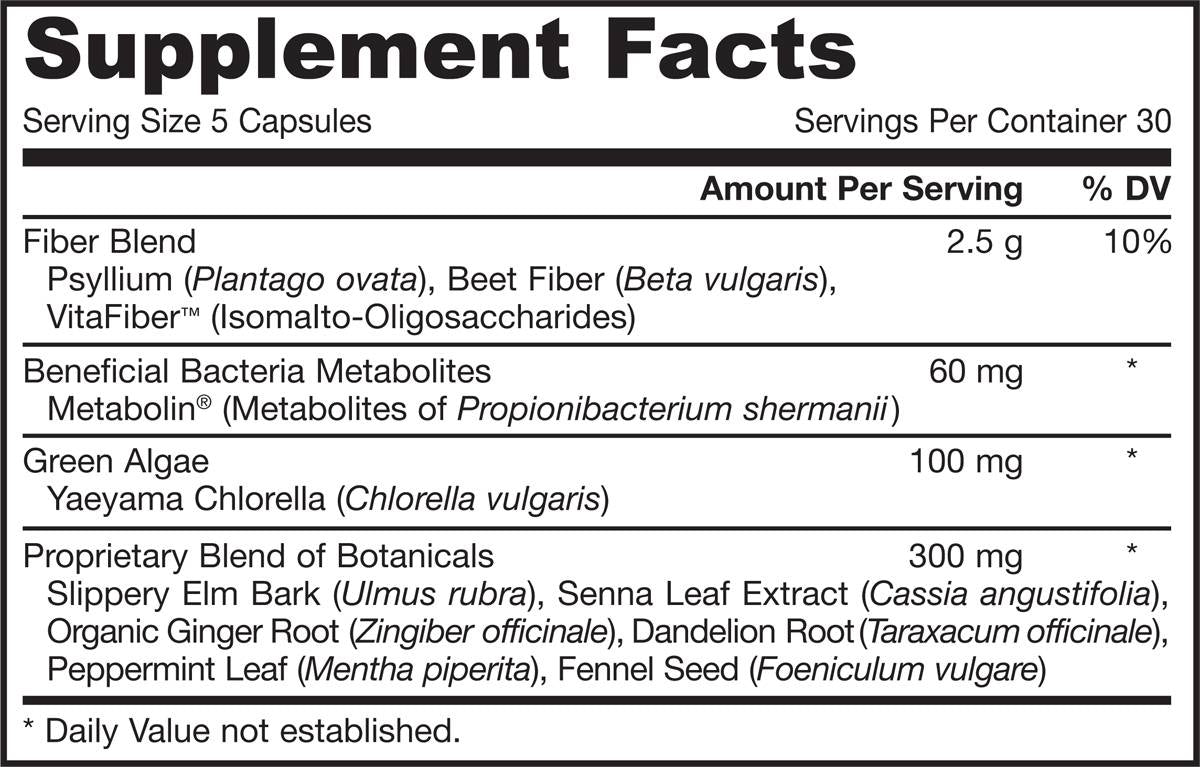 Fiber Perfect 150 capsule