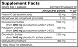 Glucosamine, Chondroitin, MSM - 240 капсули