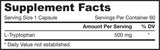 L-triptofan 500 mg - 60 capsule