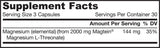 MagMind | Magnesium L-Threonate Magtein® 90 κάψουλες