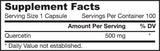 Quercetin 500 mg - 100 капсули