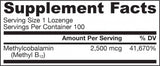 Methyl B-12 2500 mcg - 100 Подезични таблетки