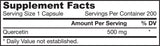 Quercetin 500 mg - 200 капсули