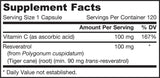 Resveratrol 100 mg - 60 капсули