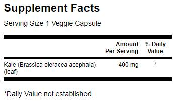 Full Spectrum Kale 400 mg 60 κάψουλες