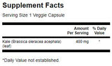 Full Spectrum Kale 400 mg 60 κάψουλες