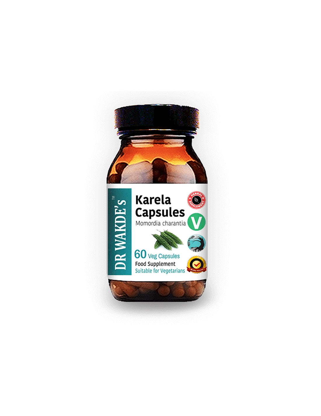 Karela (pepene amar)/Karela - pentru probleme metabolice, diabet și obezitate, 60 capsule