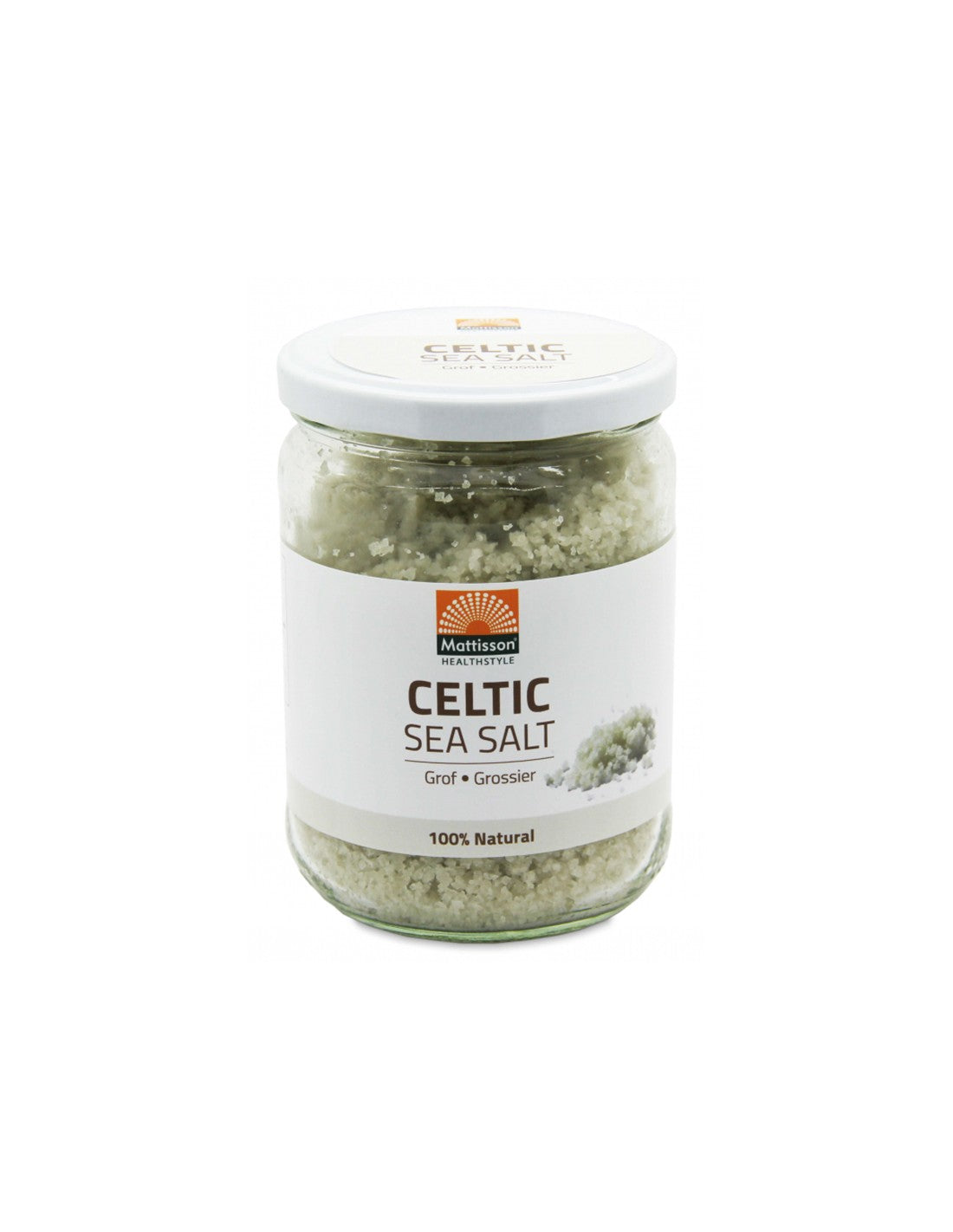 Sare de mare celtică (grunjoasă), 400 g Mattisson Healthstyle