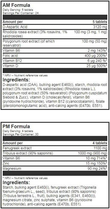 Formula LevroTEST AM/PM - 2 x 120 δισκία