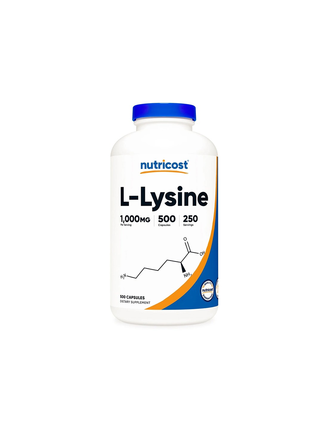 Απλός έρπης, ανοσοποιητική υγεία - L-Lysine 500 mg, 500 κάψουλες