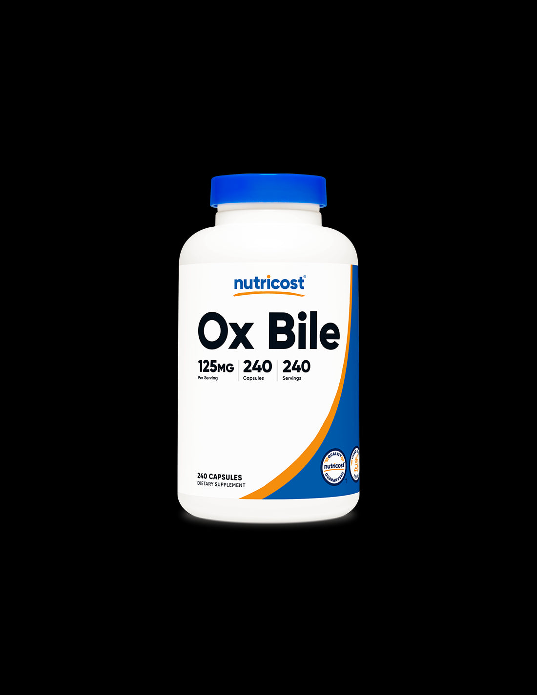 Digestion - Ox Bile (Ox Bile), 240 κάψουλες Nutricost