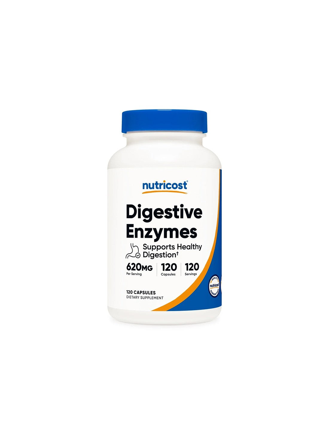 Complex de enzime digestive, 120 capsule