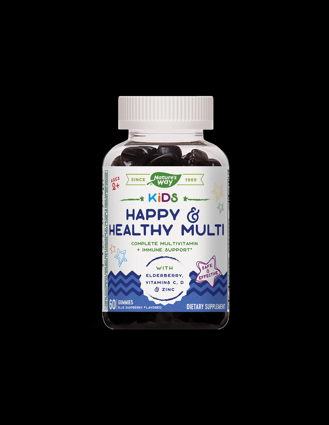 Kids Happy &amp; Healthy Multi / Πολυβιταμίνες για παιδιά/, 60 ταμπλέτες gel Nature's Way