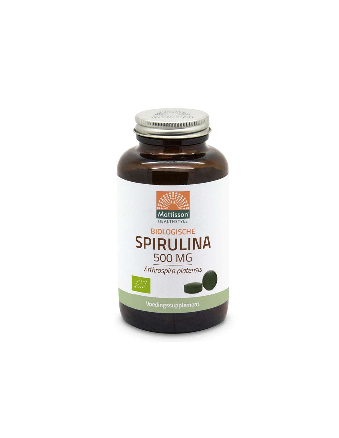 Funcția celulară și imunitară - Spirulina Organic, 500 mg x 240 tablete Mattisson Healthstyle