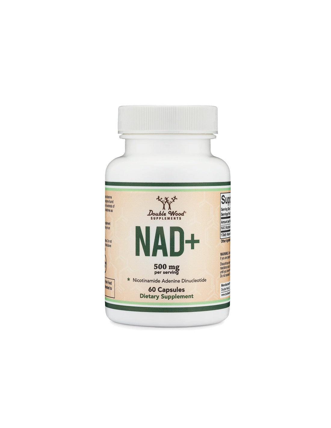 Sănătate celulară - NAD+ Nicotinamidă Adenin Dinucleotide, 250 mg x 60 capsule Double Wood