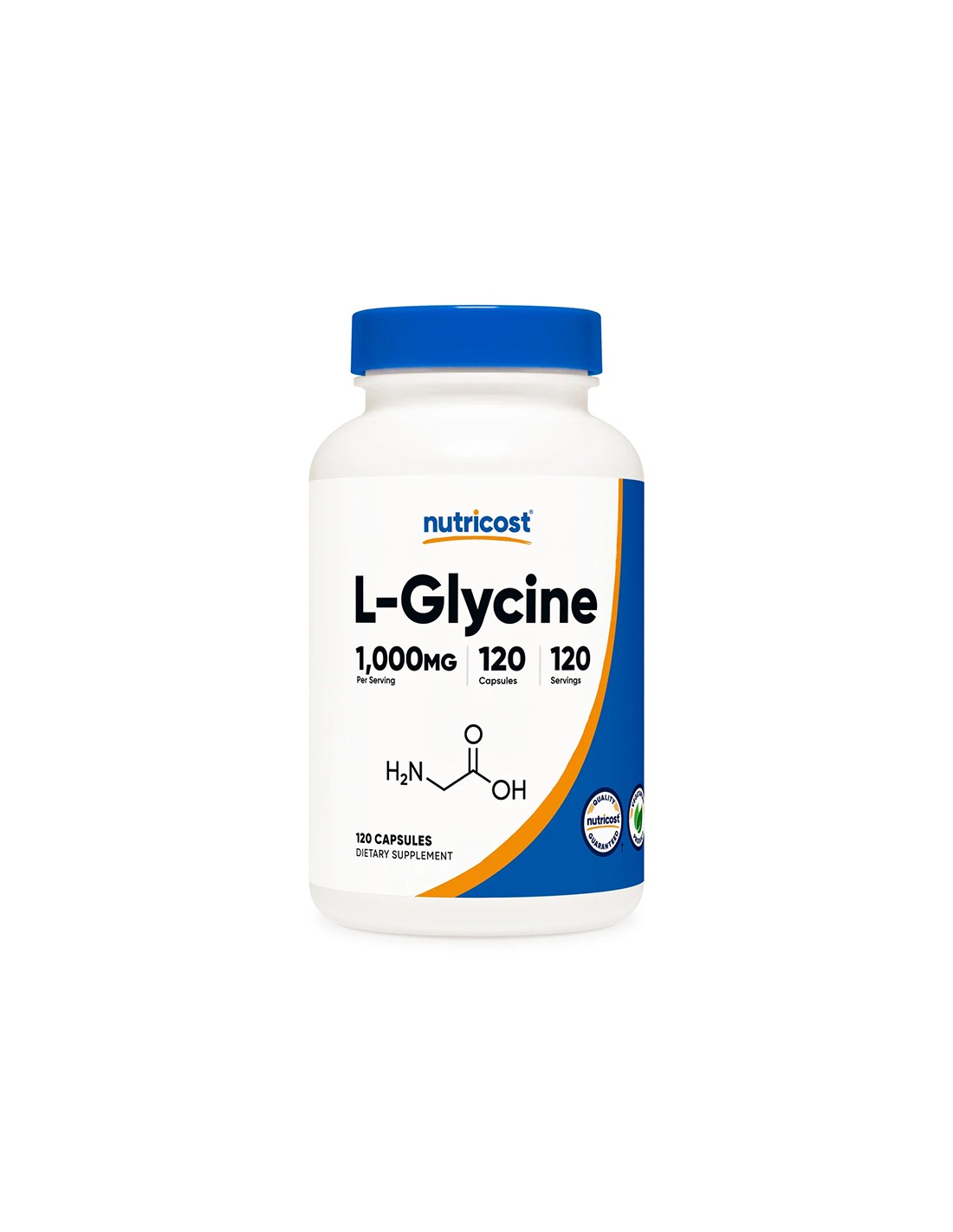 Γνωστική λειτουργία - L-Glycine, 1000 mg x 120 κάψουλες