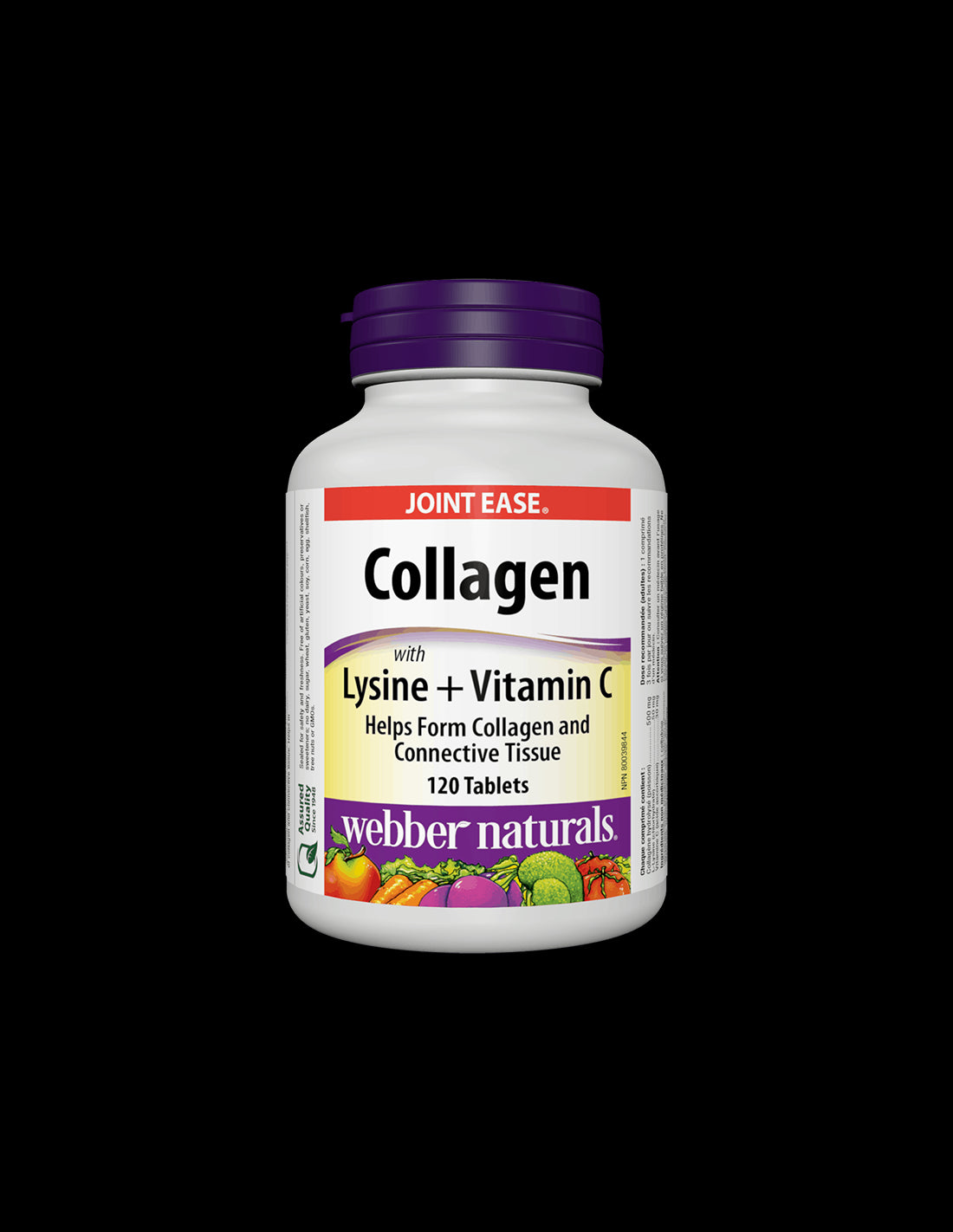 Collagen with Lysine + Vitamin C/ Колаген 500 mg с Лизин и Витамин С х 120 таблетки