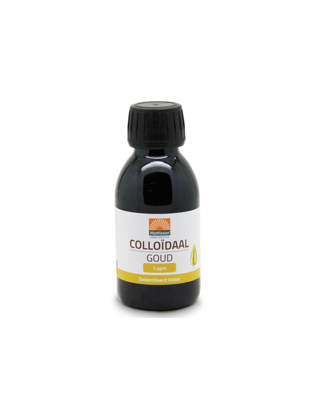 Colloidal Gold 5PPM, 100ml Mattisson Healthstyle