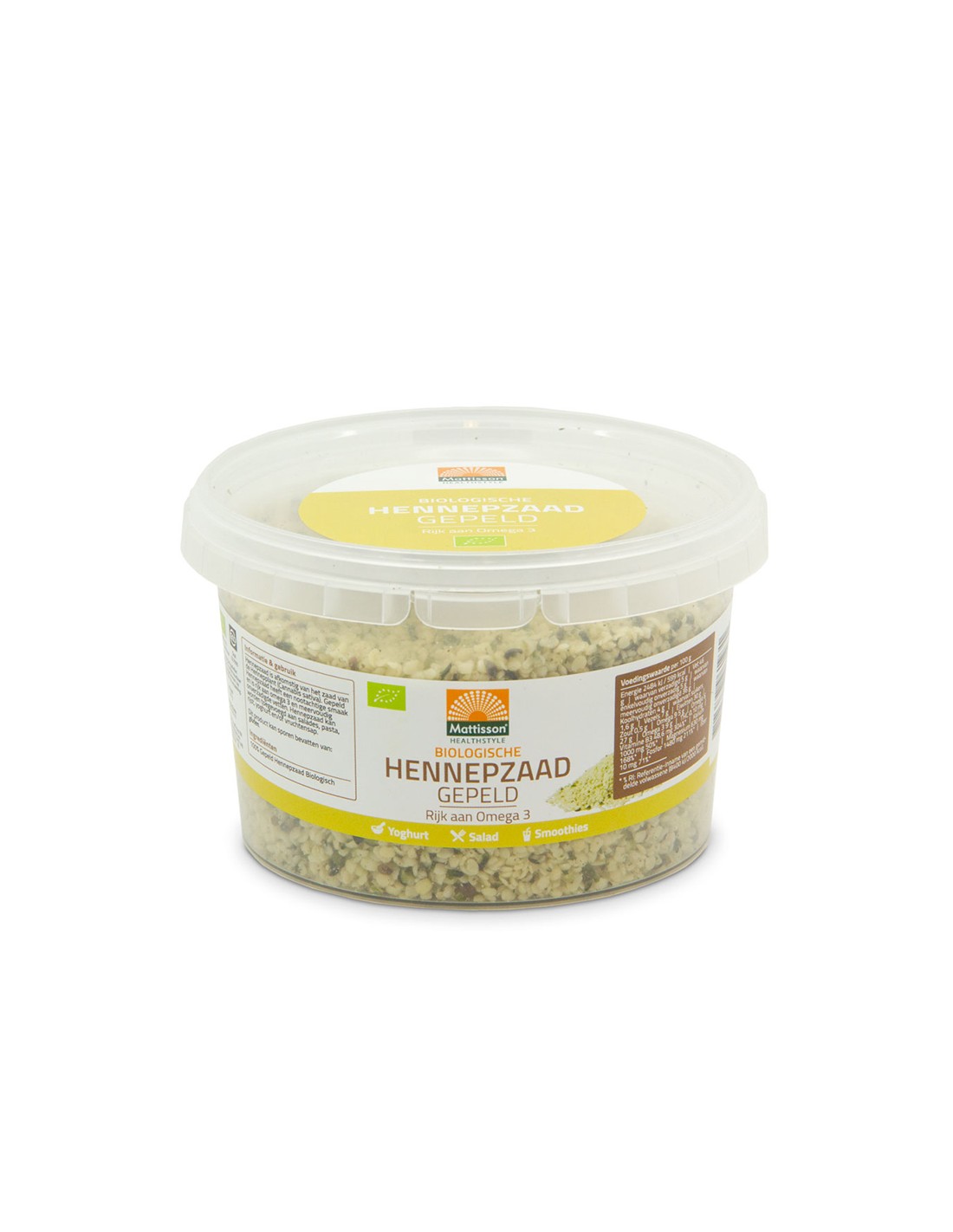 Seminte de canepa (decojite) BIO, 250 g