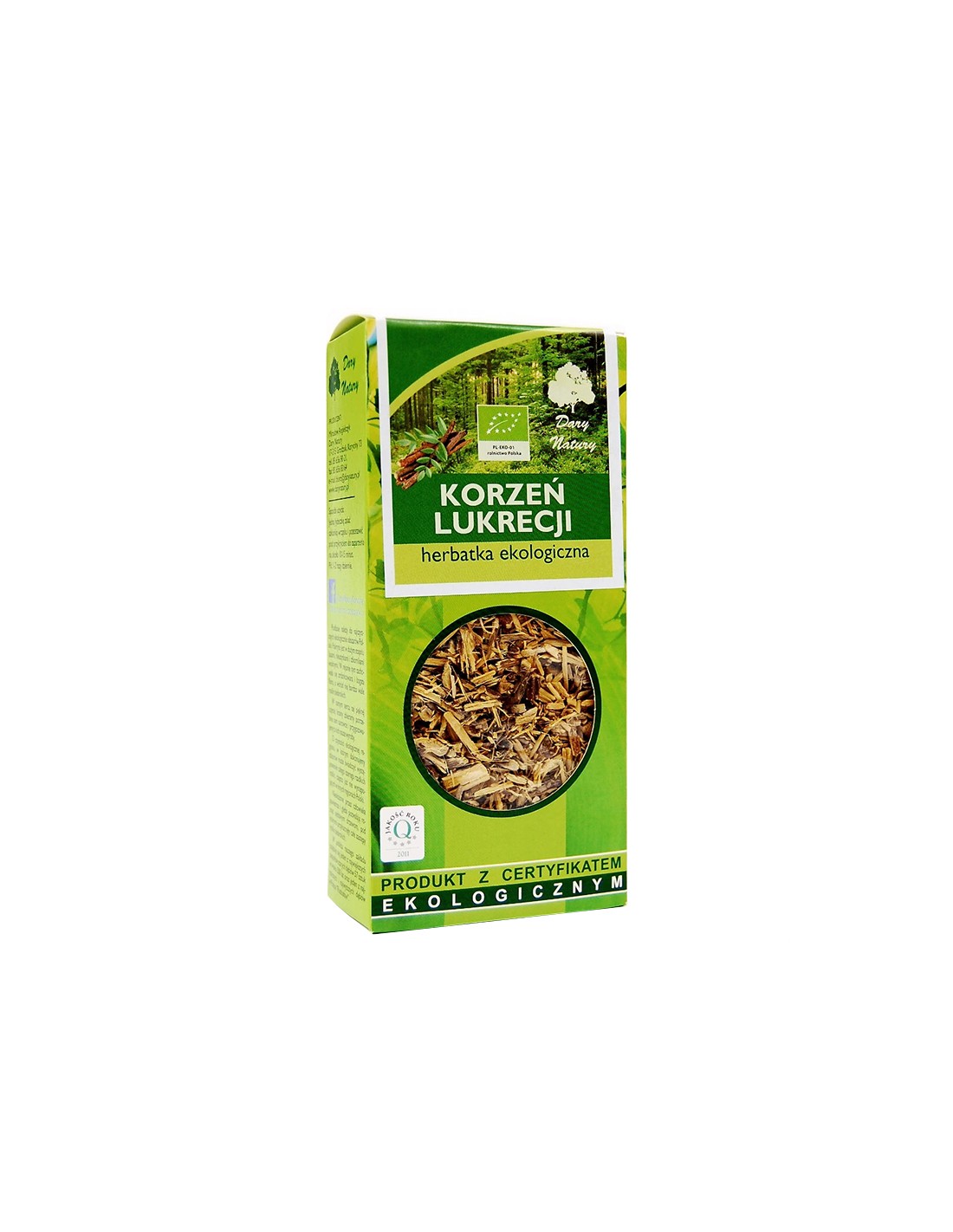 Rădăcină de lemn dulce organic, 50 g Dary Natury,