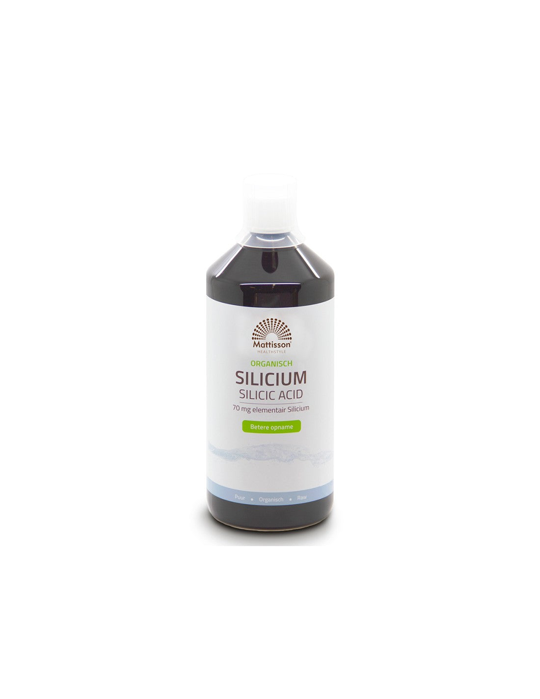 Păr, piele și unghii - Silicon Organic, 1000 ml Mattisson Healthstyle