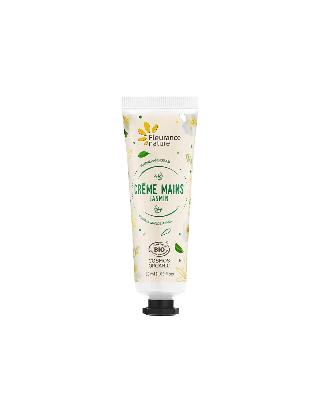 Crema de maini cu extract de iasomie, unt de shea si aloe vera, 30 ml Fleurance Nature